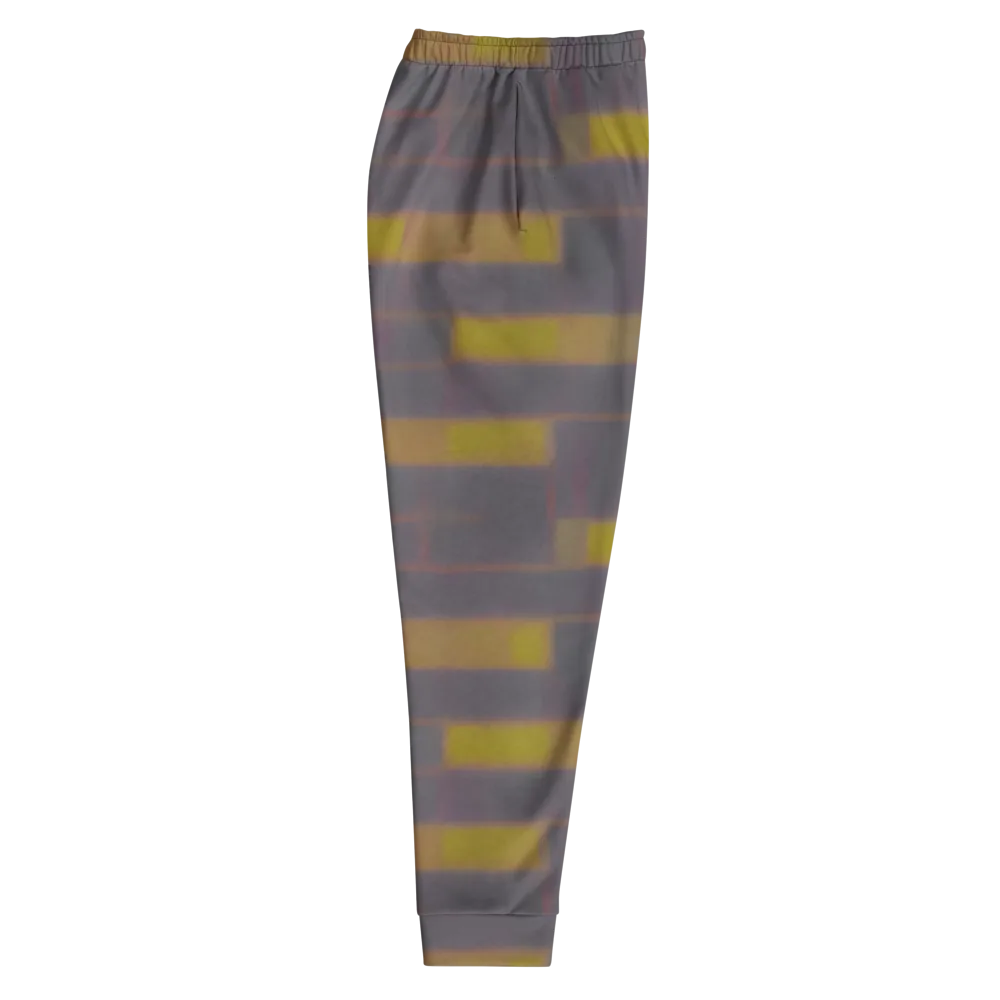 Dusky Mosaic on Men's Joggers — Right