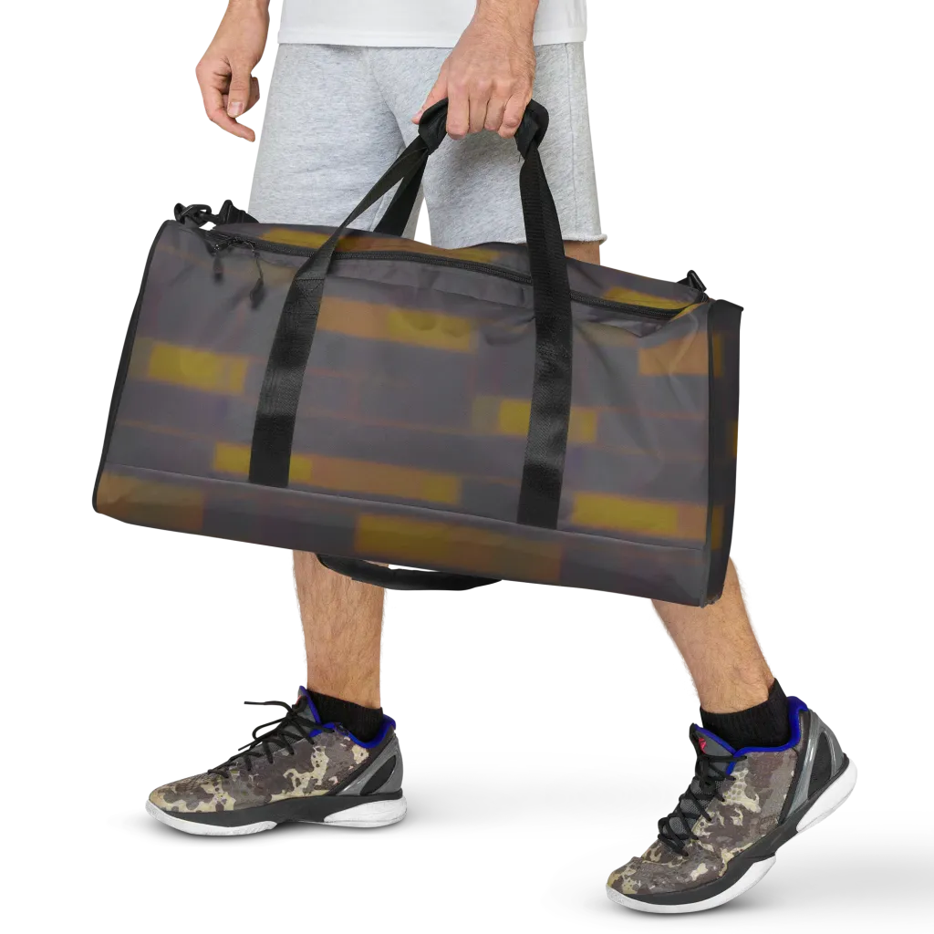 Dusky Mosaic on Duffle Bag — Front