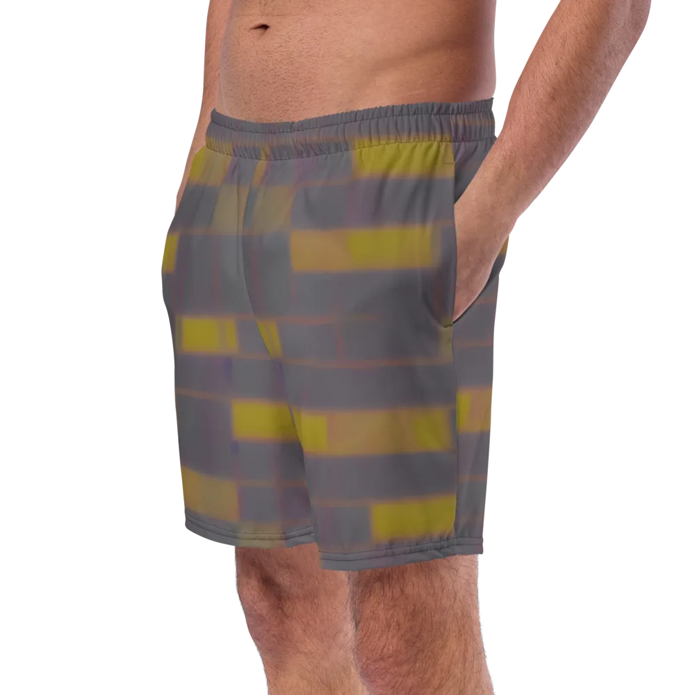 Dusky Mosaic on Swim Trunks — Left Front
