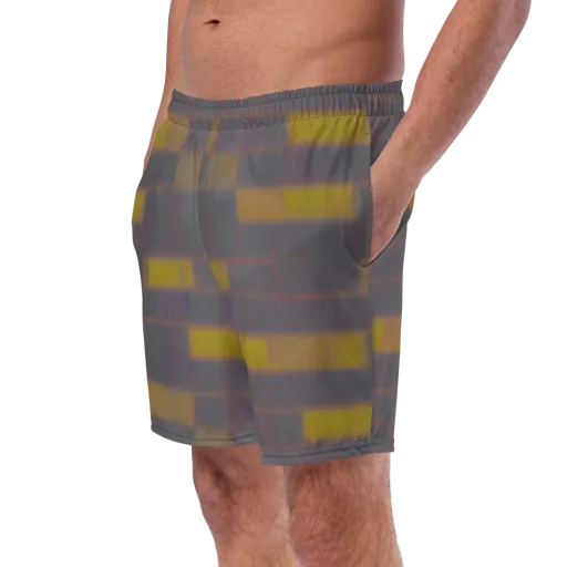 Dusky Mosaic on a Swim Trunks