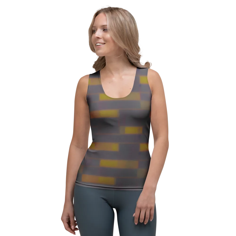 Dusky Mosaic on Women's Tank Top — Front