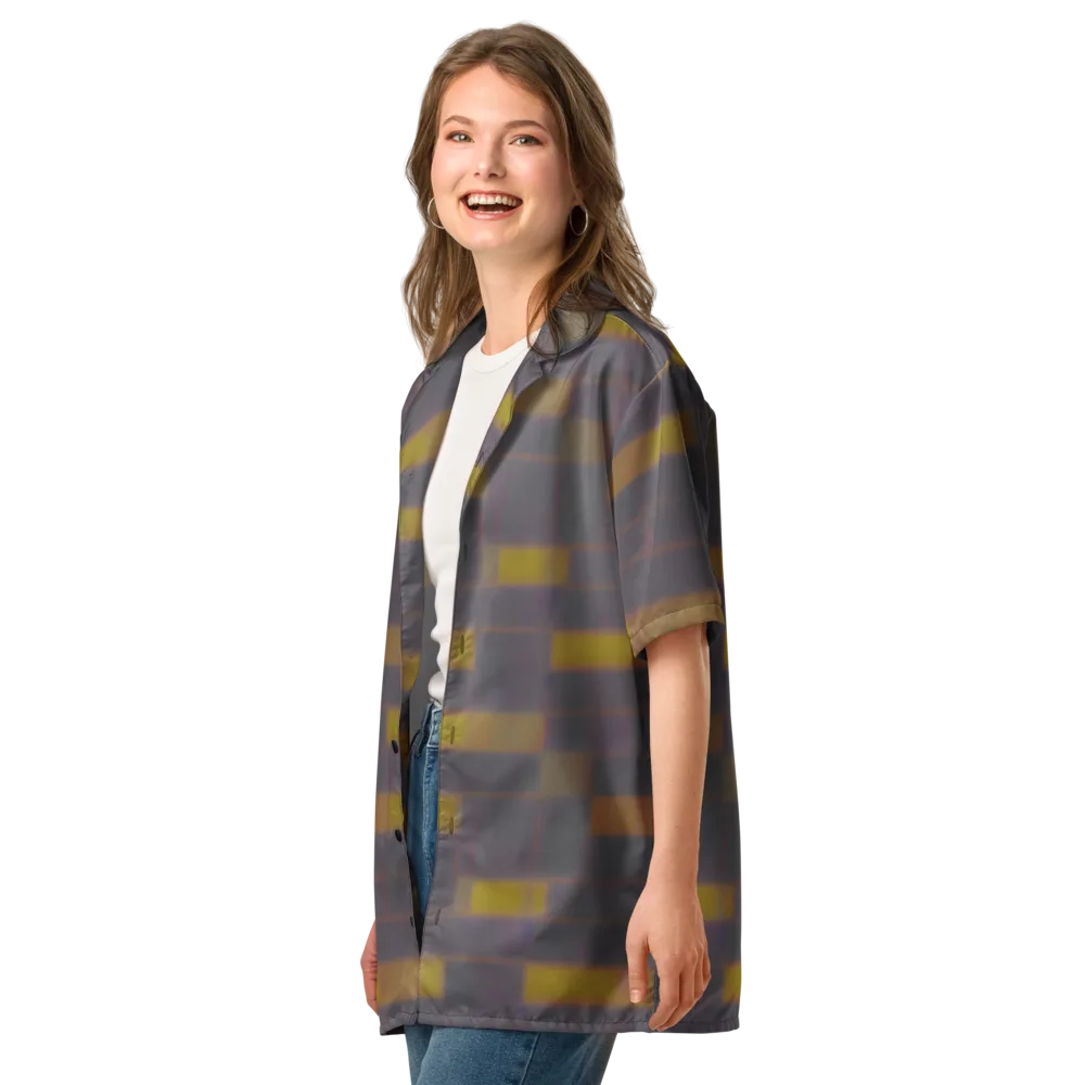 Dusky Mosaic on Button Shirt — Left Front