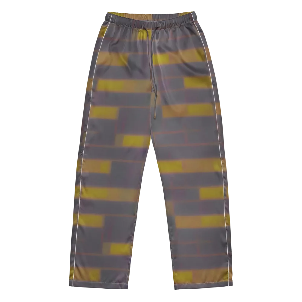 Dusky Mosaic on Women's Pajama Pants — Front