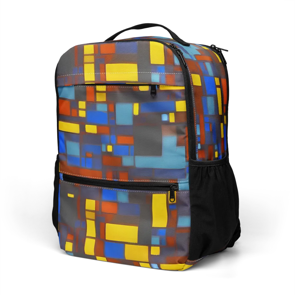 Solar Circuit on Utility Backpack — Left Front