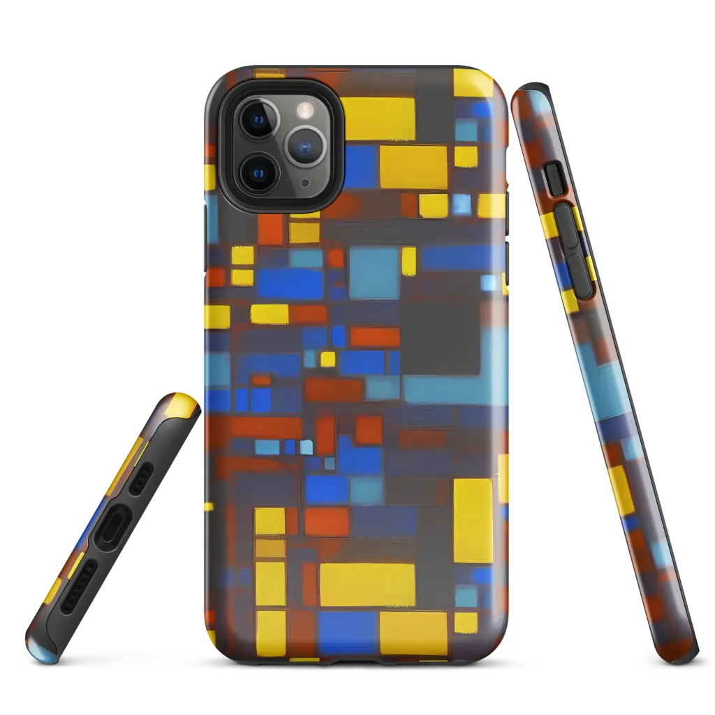 Solar Circuit on Tough Case for iPhone® — Front