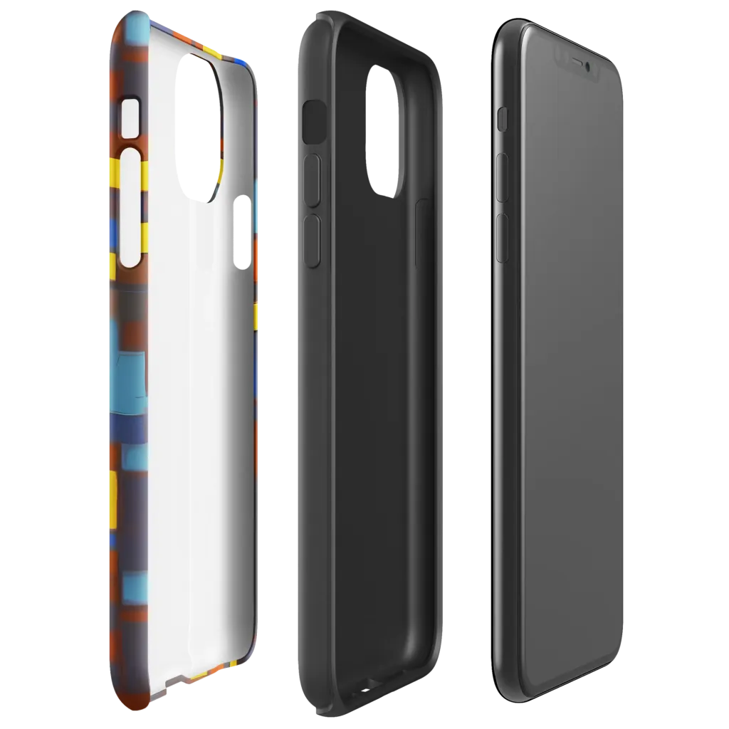 Solar Circuit on Tough Case for iPhone® — Right