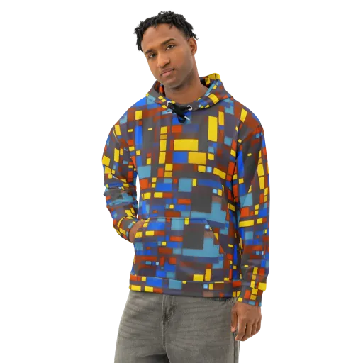 Solar Circuit on a Cotton Hoodie