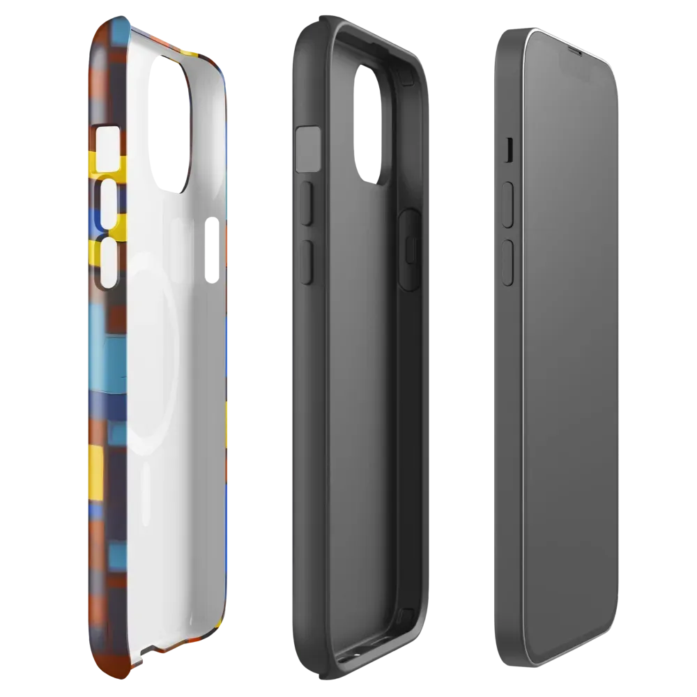Solar Circuit on MagSafe Tough Case for iPhone® — Front