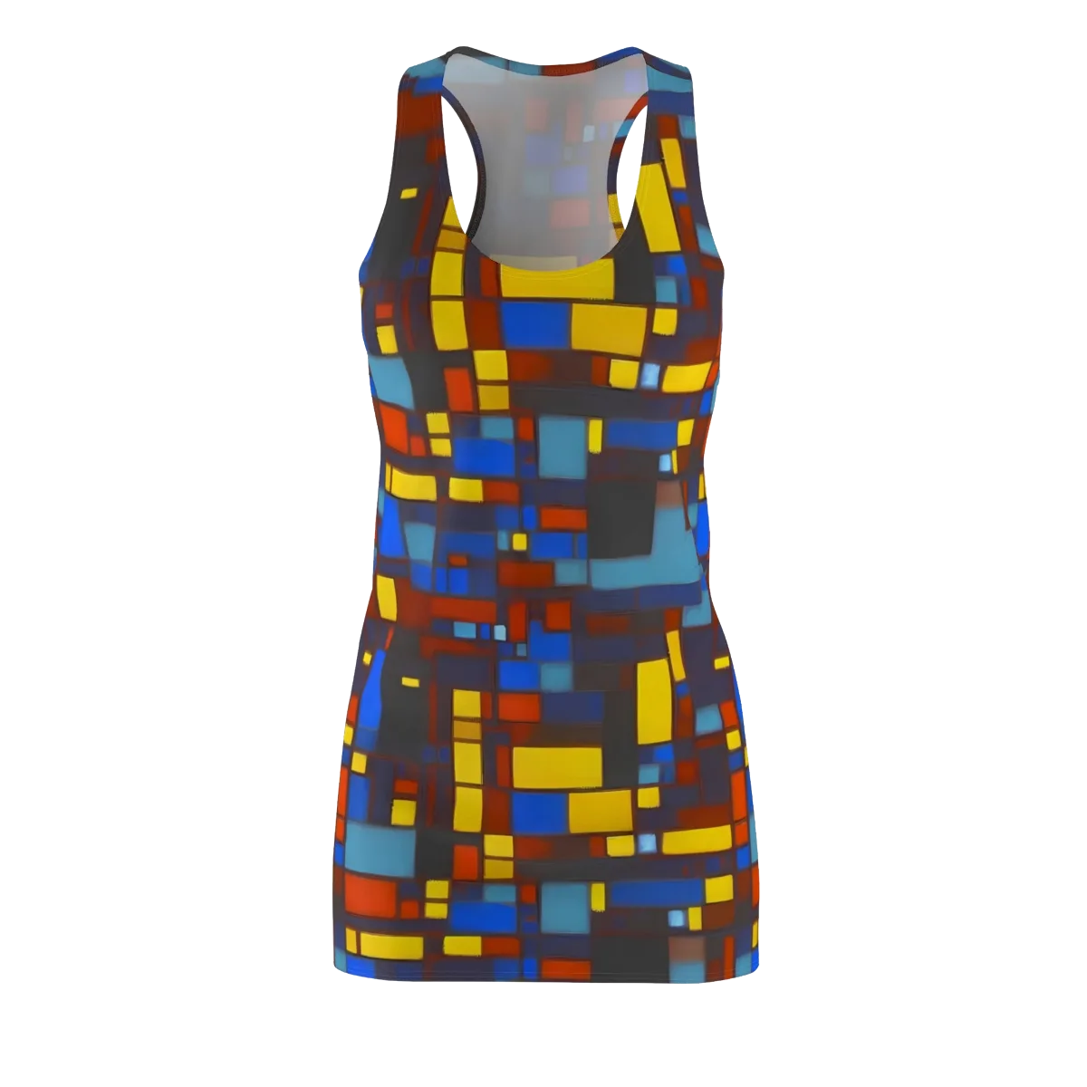 Solar Circuit on Racerback Dress — Front