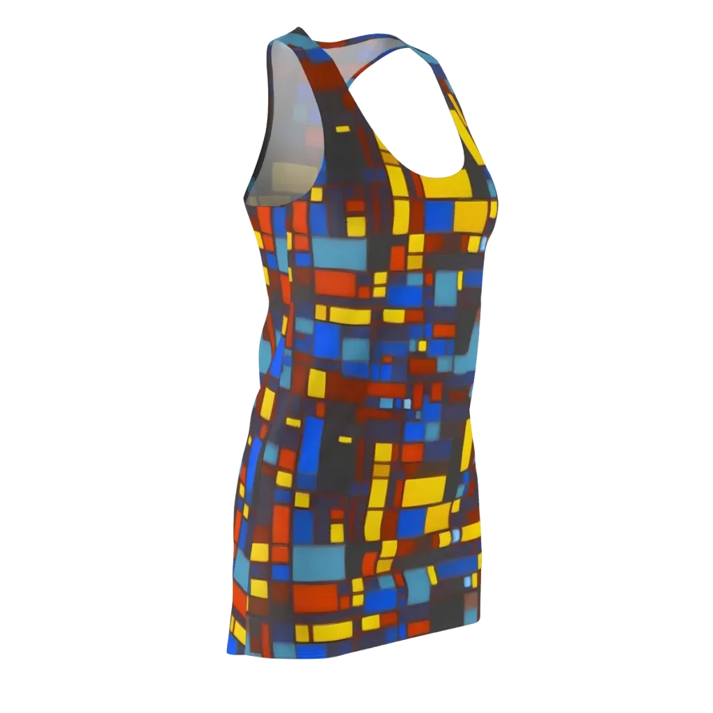 Solar Circuit on Racerback Dress — Front Side