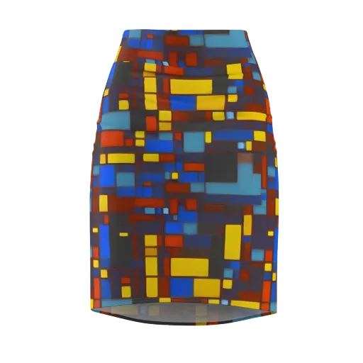 Solar Circuit on a Pencil Skirt