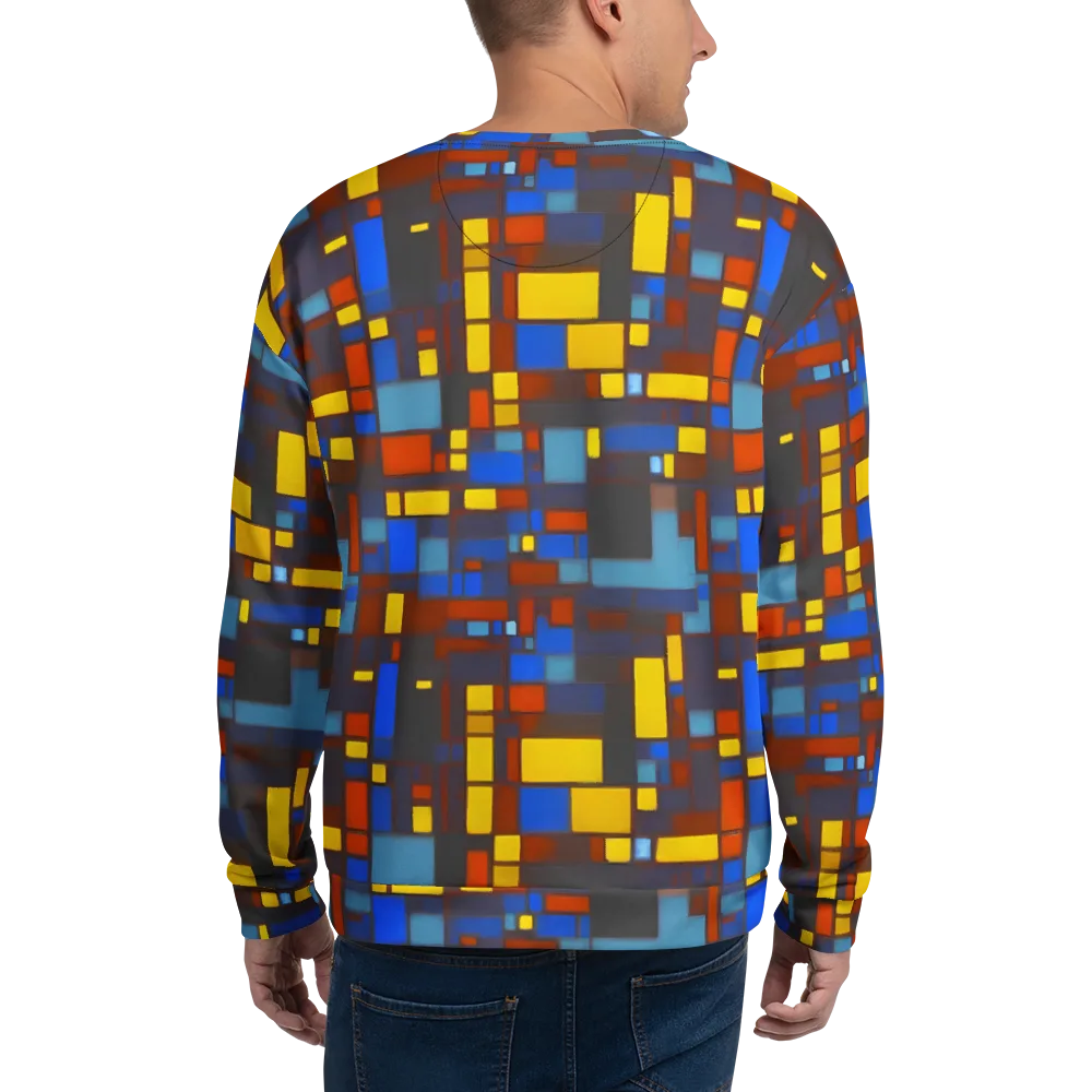 Solar Circuit on Sweatshirt — Back