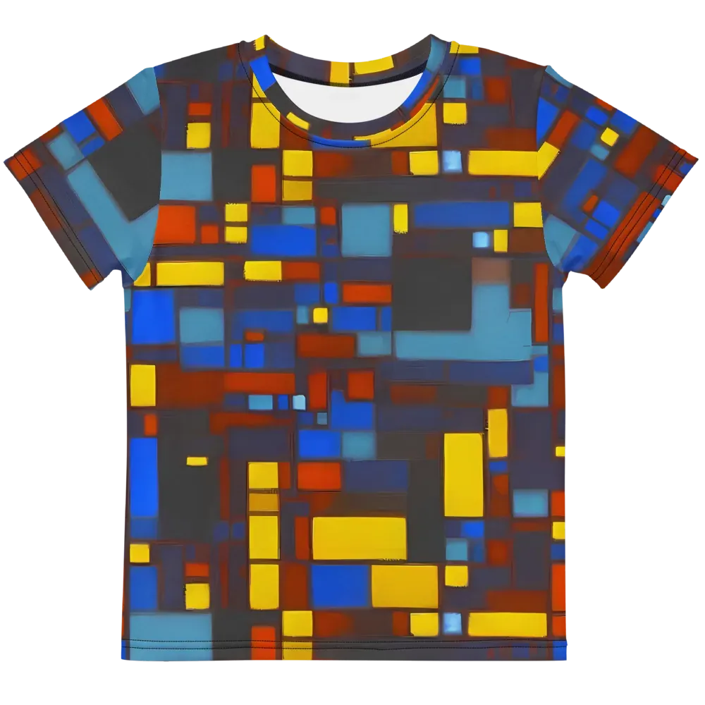 Solar Circuit on Kids Crew Neck T-Shirt — Front