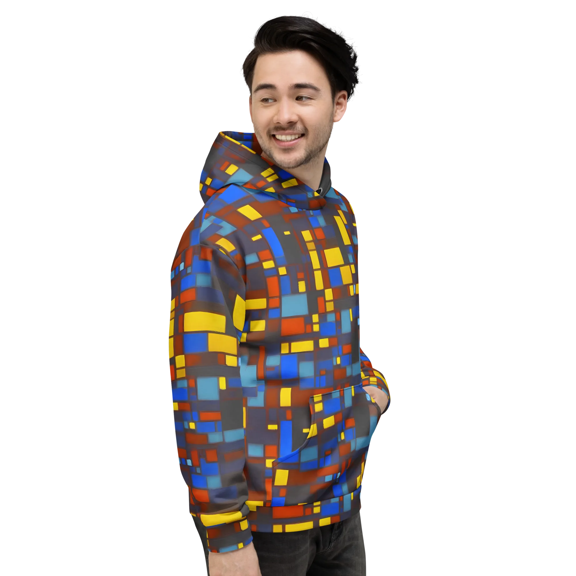 Solar Circuit on Hoodie — Right