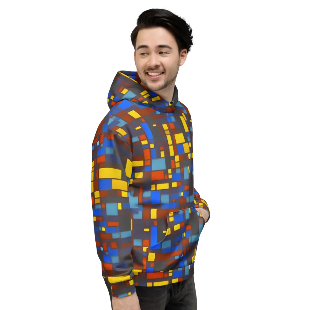 Solar Circuit on Hoodie — Right