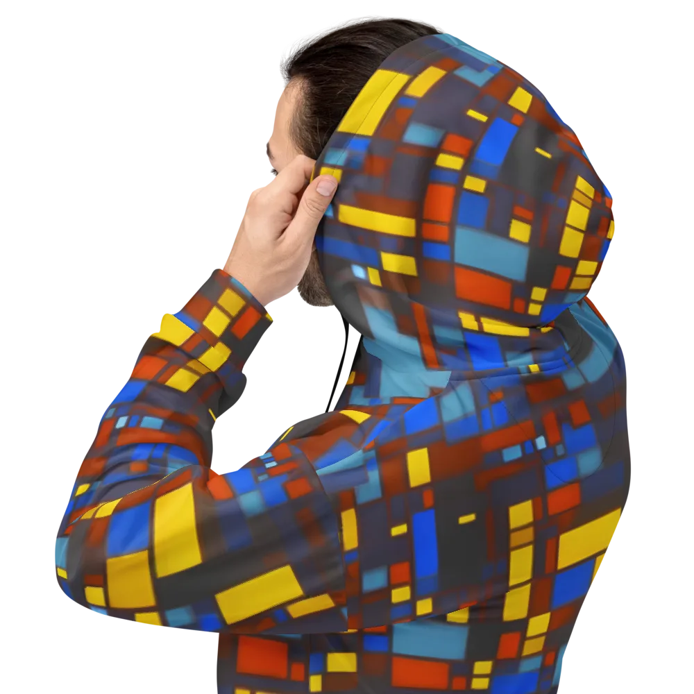 Solar Circuit on Hoodie — Back