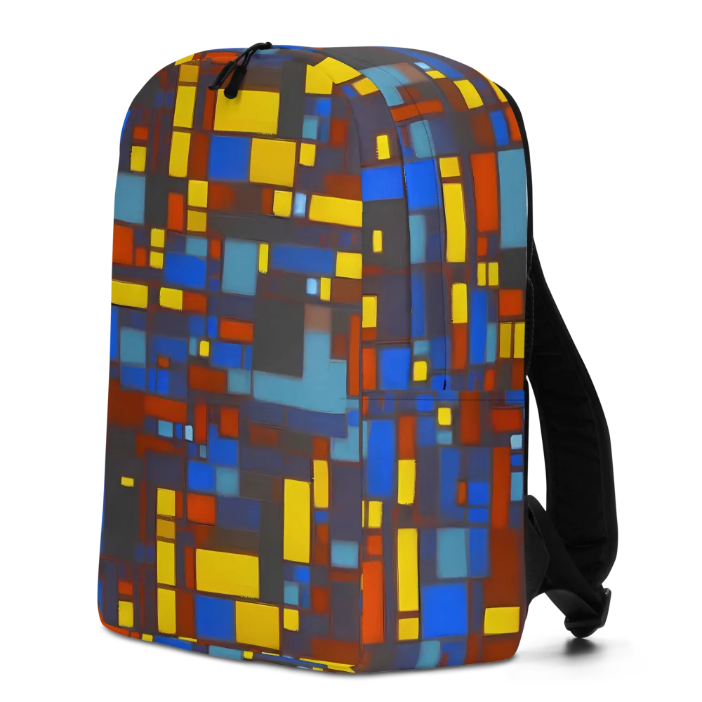 Solar Circuit on Minimalist Backpack — Left