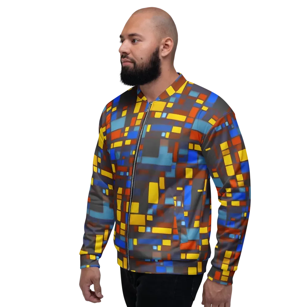 Solar Circuit on Bomber Jacket — Left
