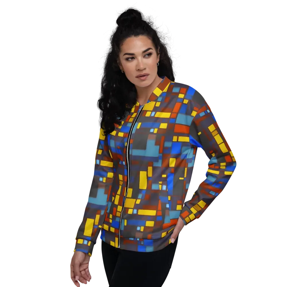 Solar Circuit on Bomber Jacket — Left