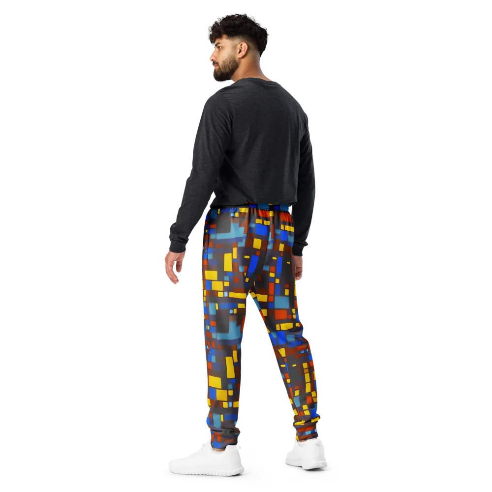 Solar Circuit on Men's Joggers — Back