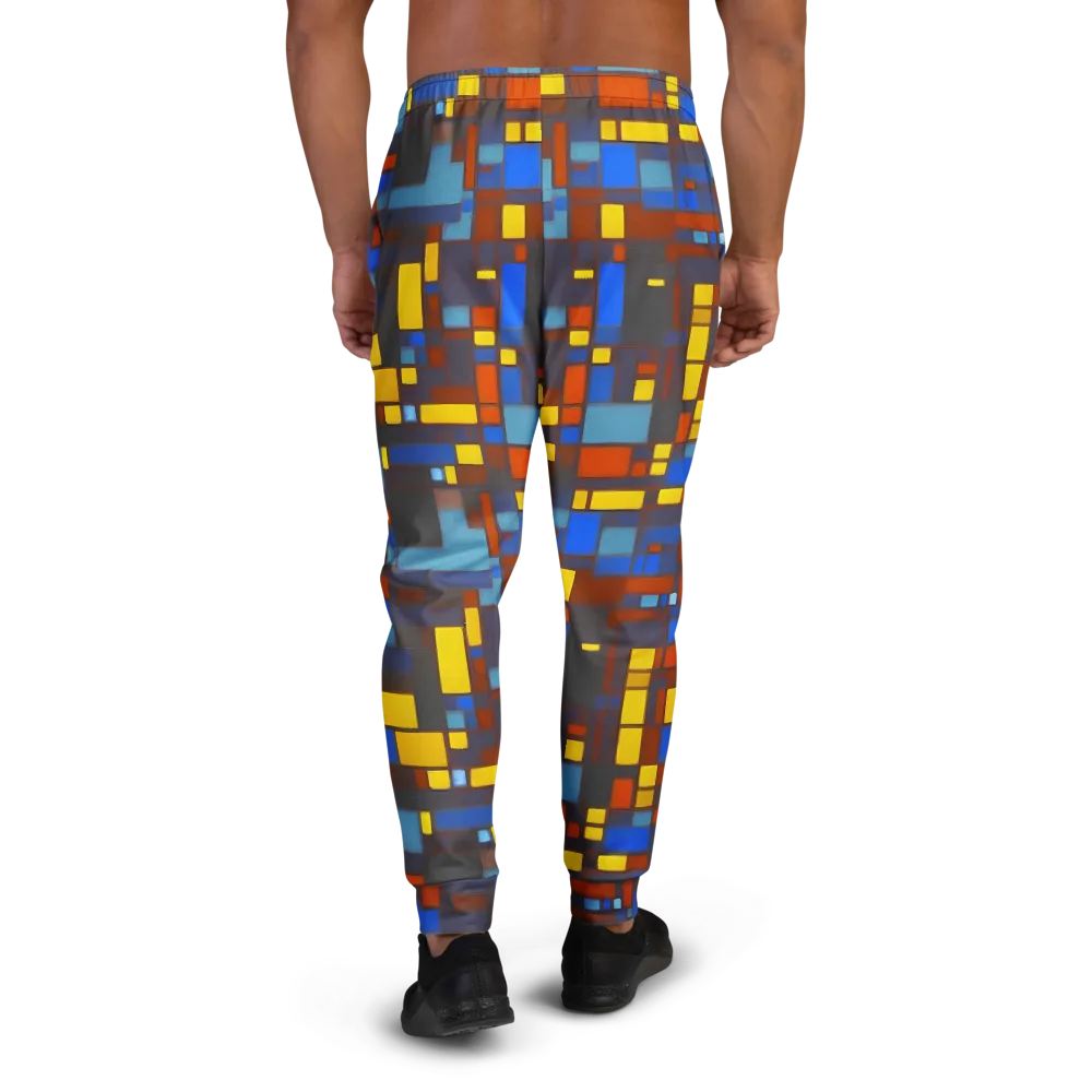 Solar Circuit on Men's Joggers — Back