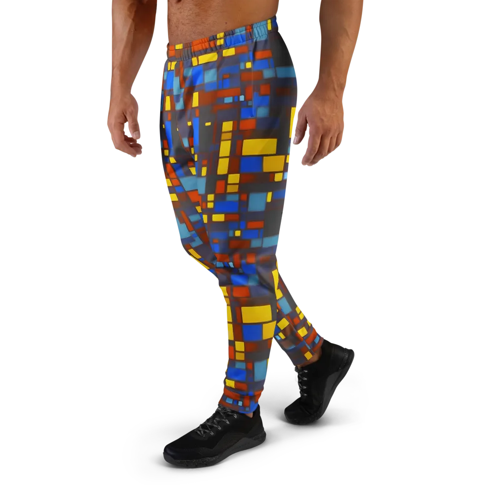 Solar Circuit on Men's Joggers — Left
