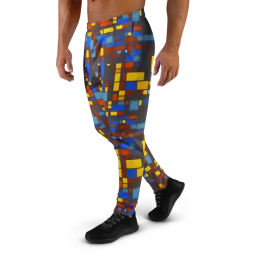 Solar Circuit on a Men's Joggers