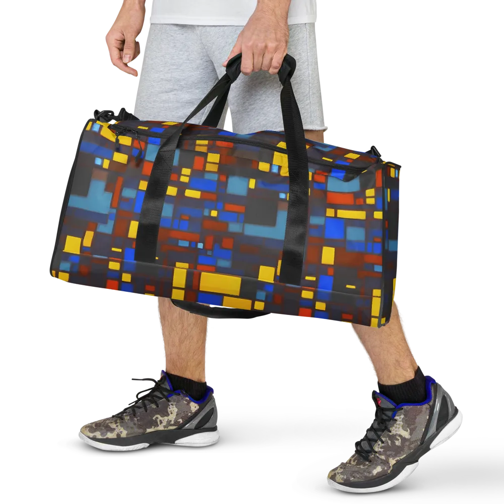 Solar Circuit on Duffle Bag — Front