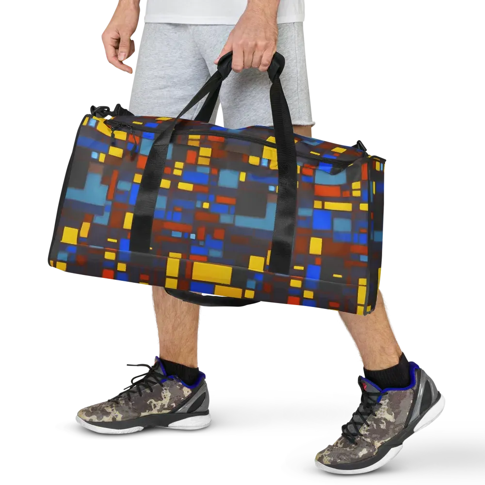 Solar Circuit on Duffle Bag — Front