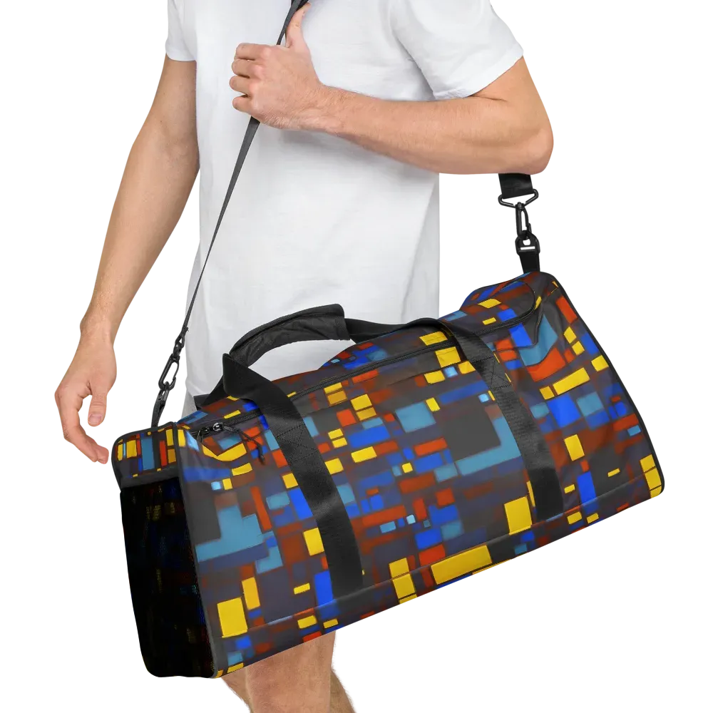 Solar Circuit on Duffle Bag — Right Front