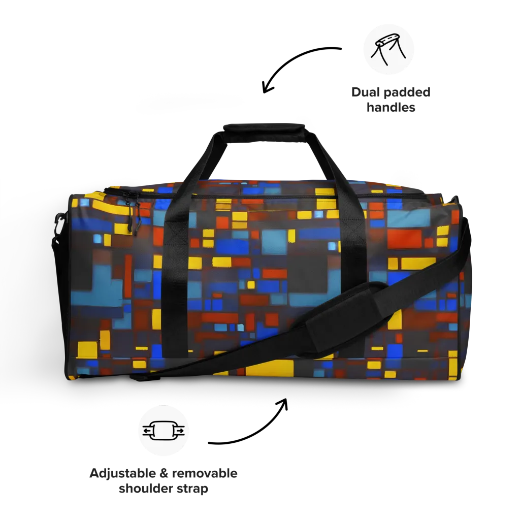 Solar Circuit on Duffle Bag — Front