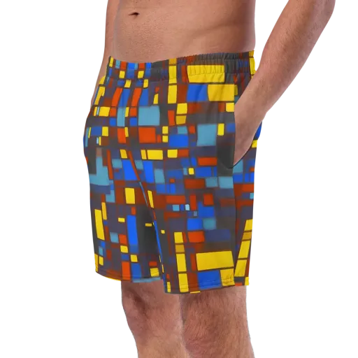Solar Circuit on a Swim Trunks