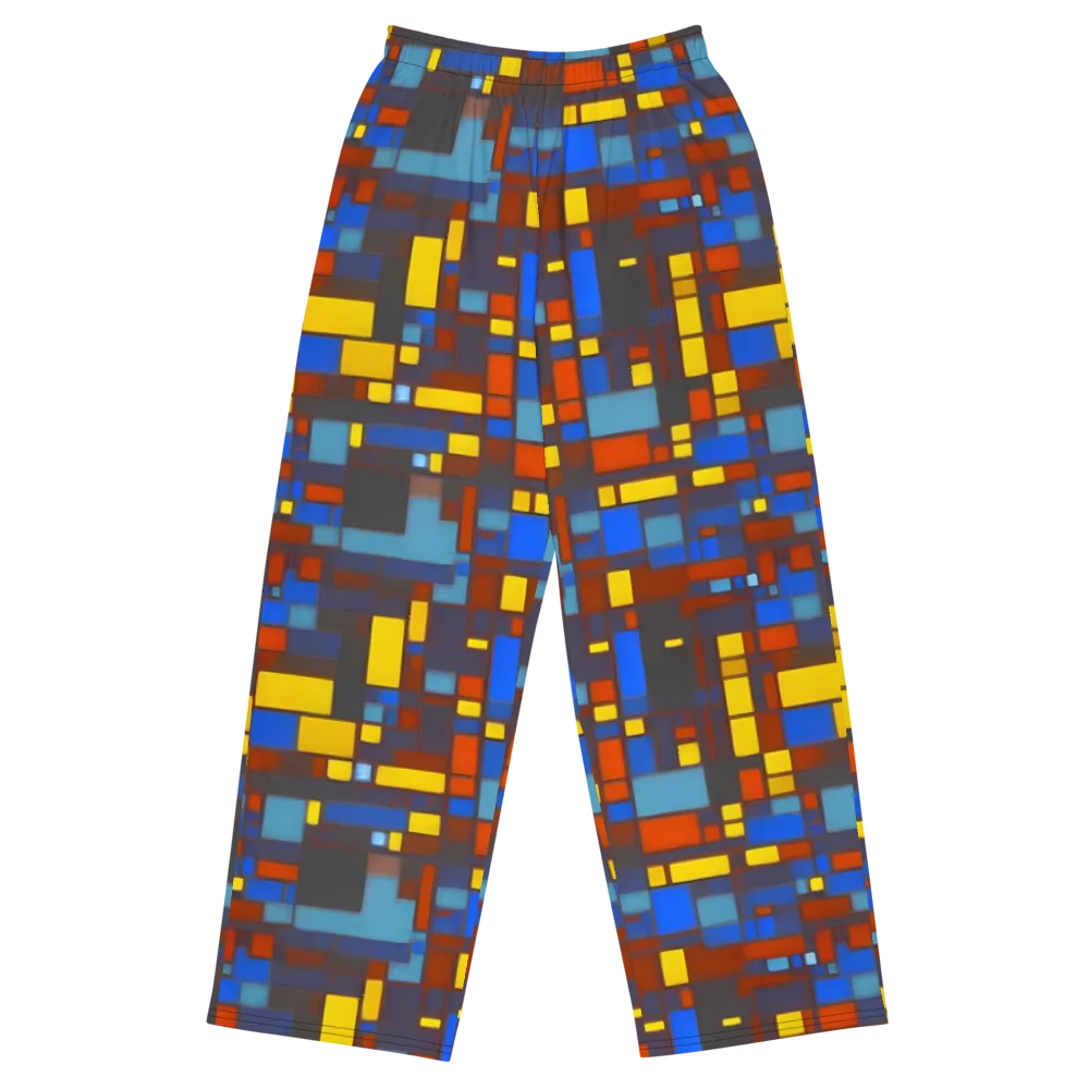 Solar Circuit on Wide-Leg Pants — Front