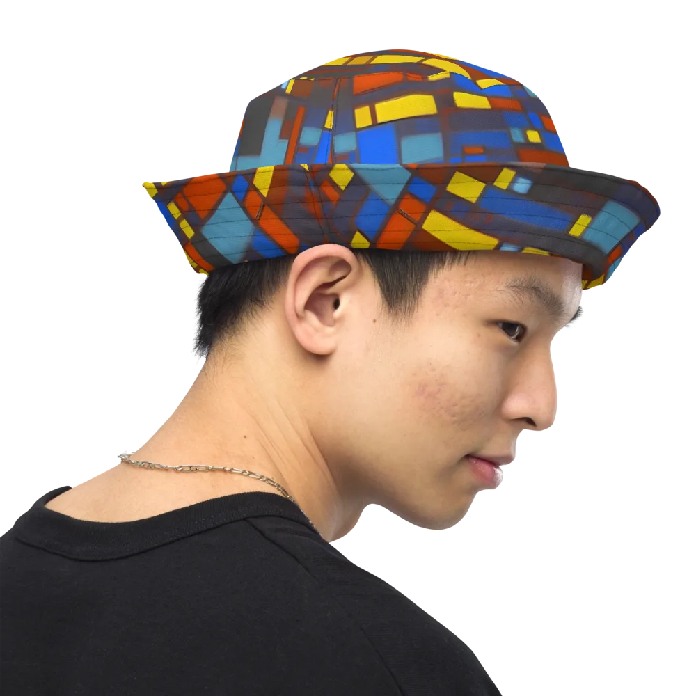 Solar Circuit on Reversible Bucket Hat — Right Outside
