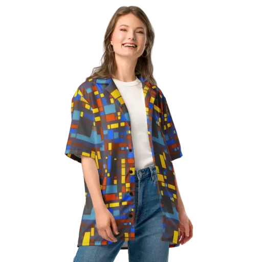 Solar Circuit on a Button Shirt