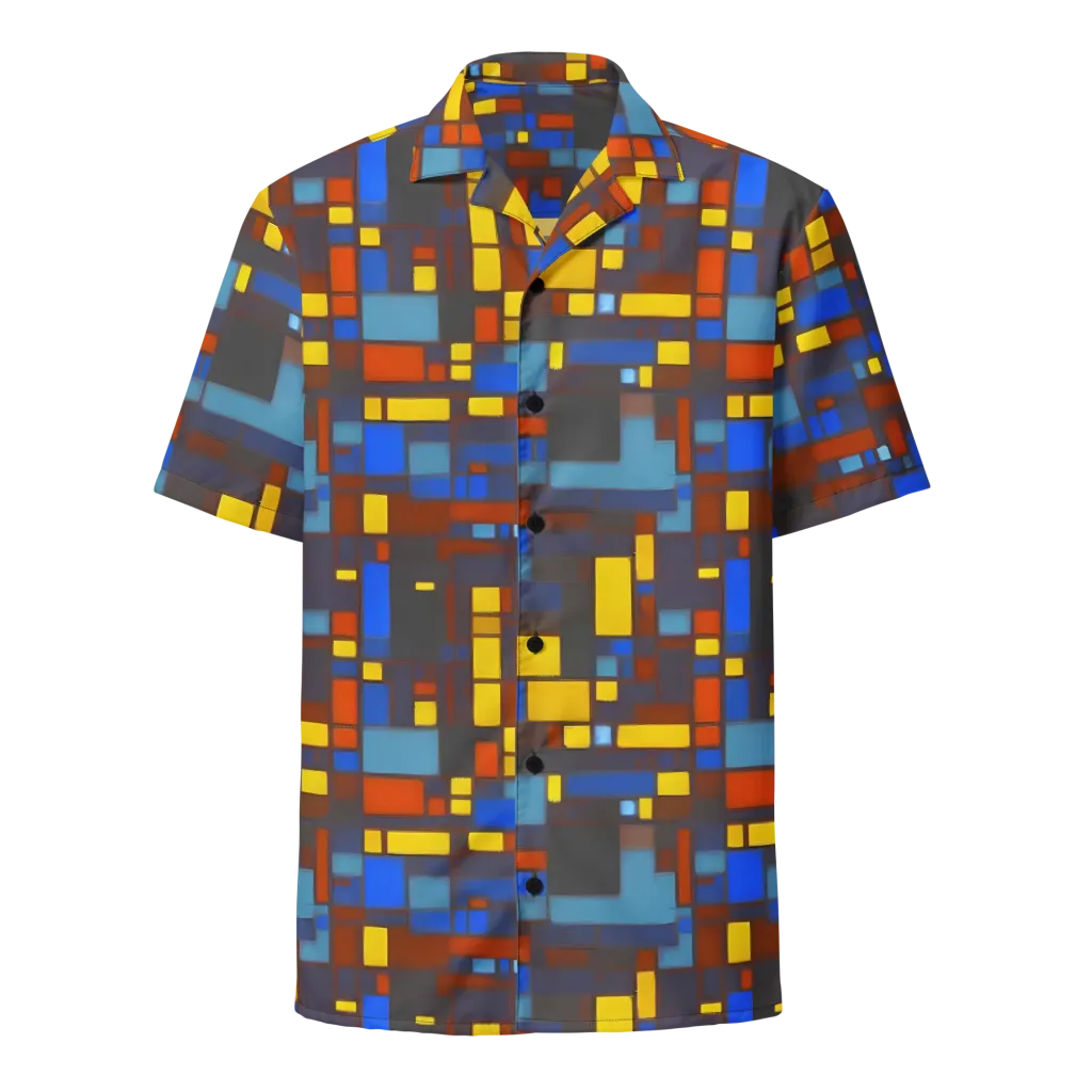Solar Circuit on Button Shirt — Front