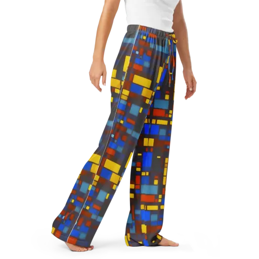 Solar Circuit on a Women's Pajama Pants