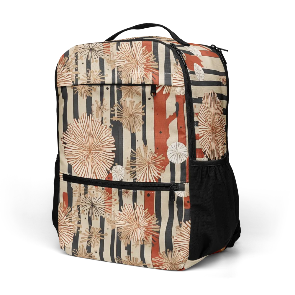 Dandelion Parade on Utility Backpack — Left Front