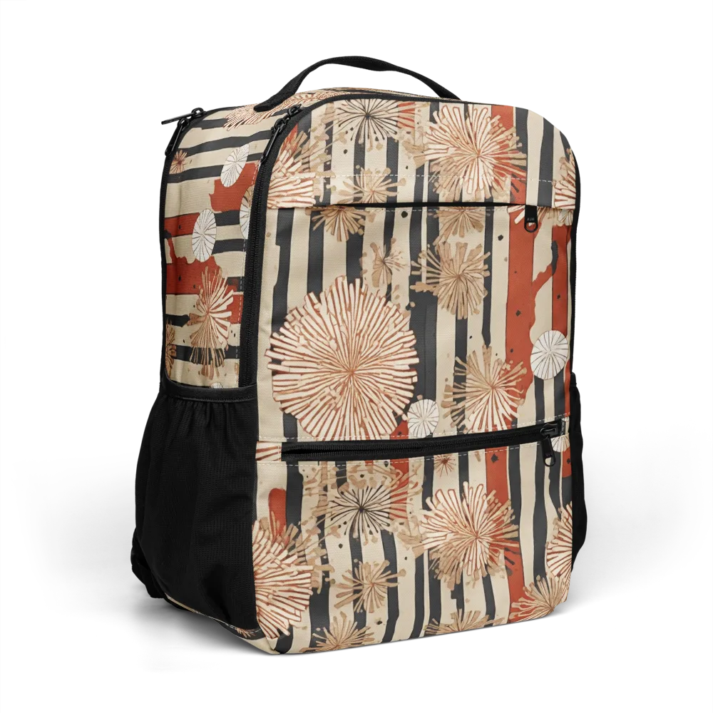 Dandelion Parade on Utility Backpack — Right Front