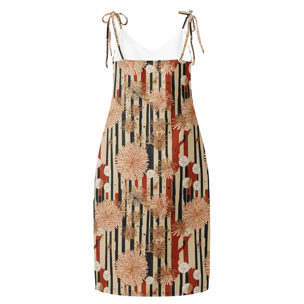 Dandelion Parade on Slip Dress — Back