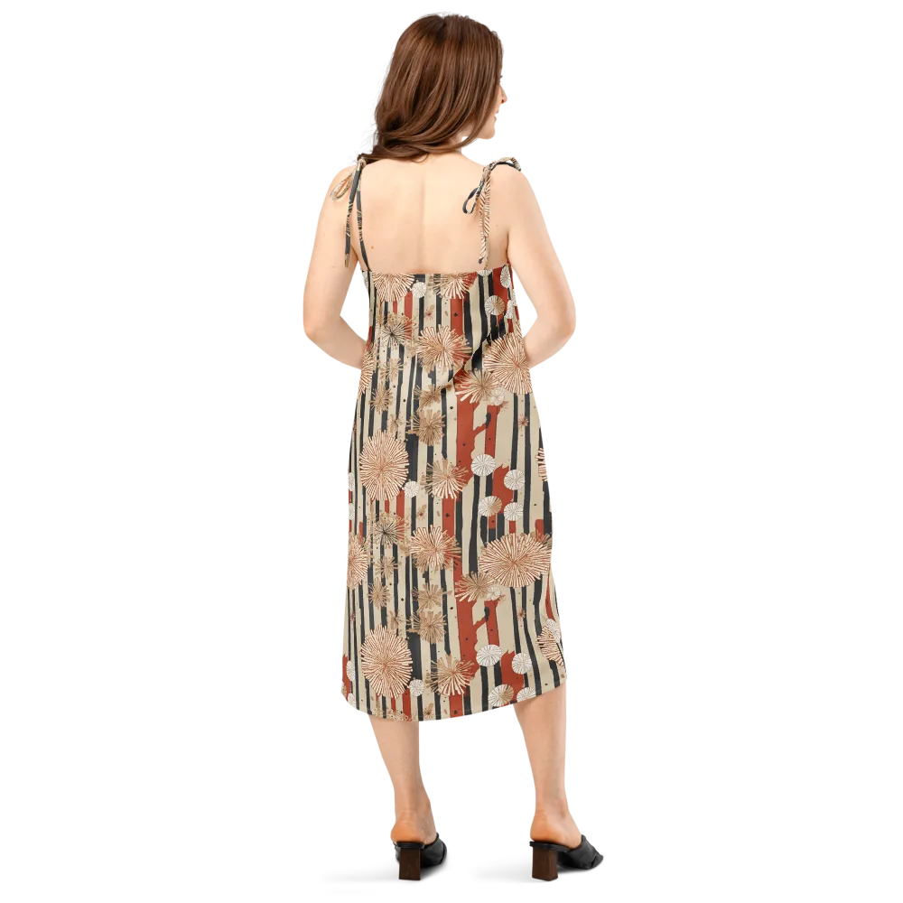Dandelion Parade on Slip Dress — Back
