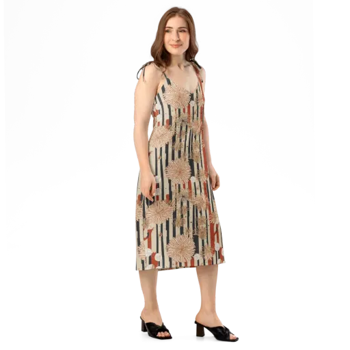 Dandelion Parade on a Slip Dress