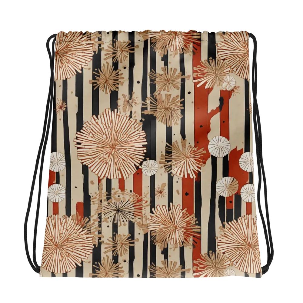 Dandelion Parade on Drawstring Bag — Photo