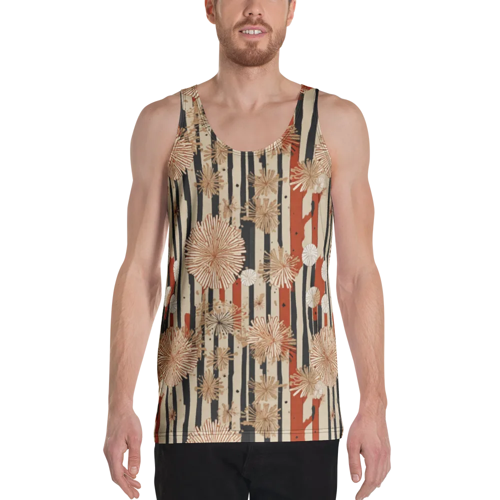 Dandelion Parade on Men's Tank Top — Front