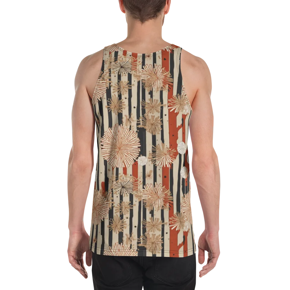 Dandelion Parade on Men's Tank Top — Back