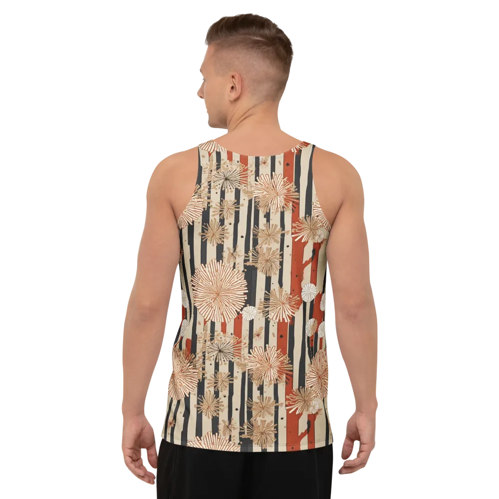 Dandelion Parade on Men's Tank Top — Back
