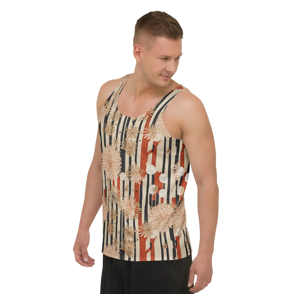 Dandelion Parade on Men's Tank Top — Left Front