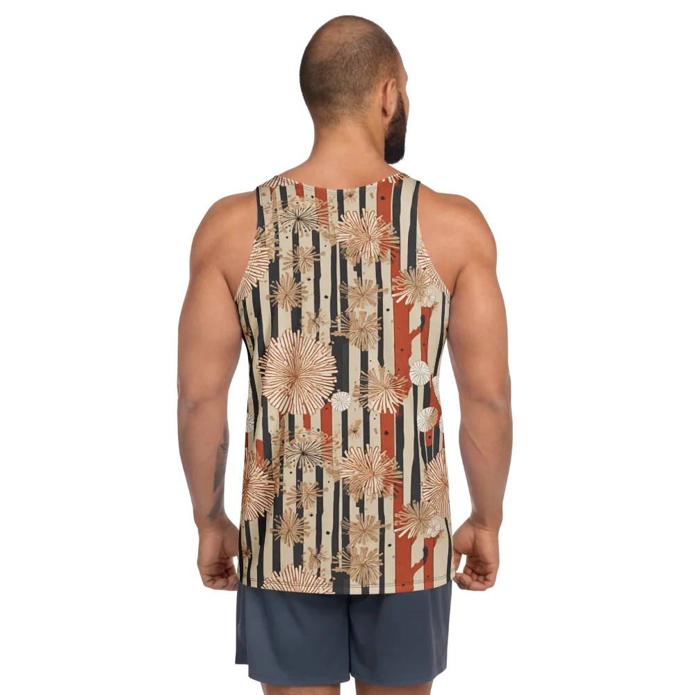 Dandelion Parade on Men's Tank Top — Back