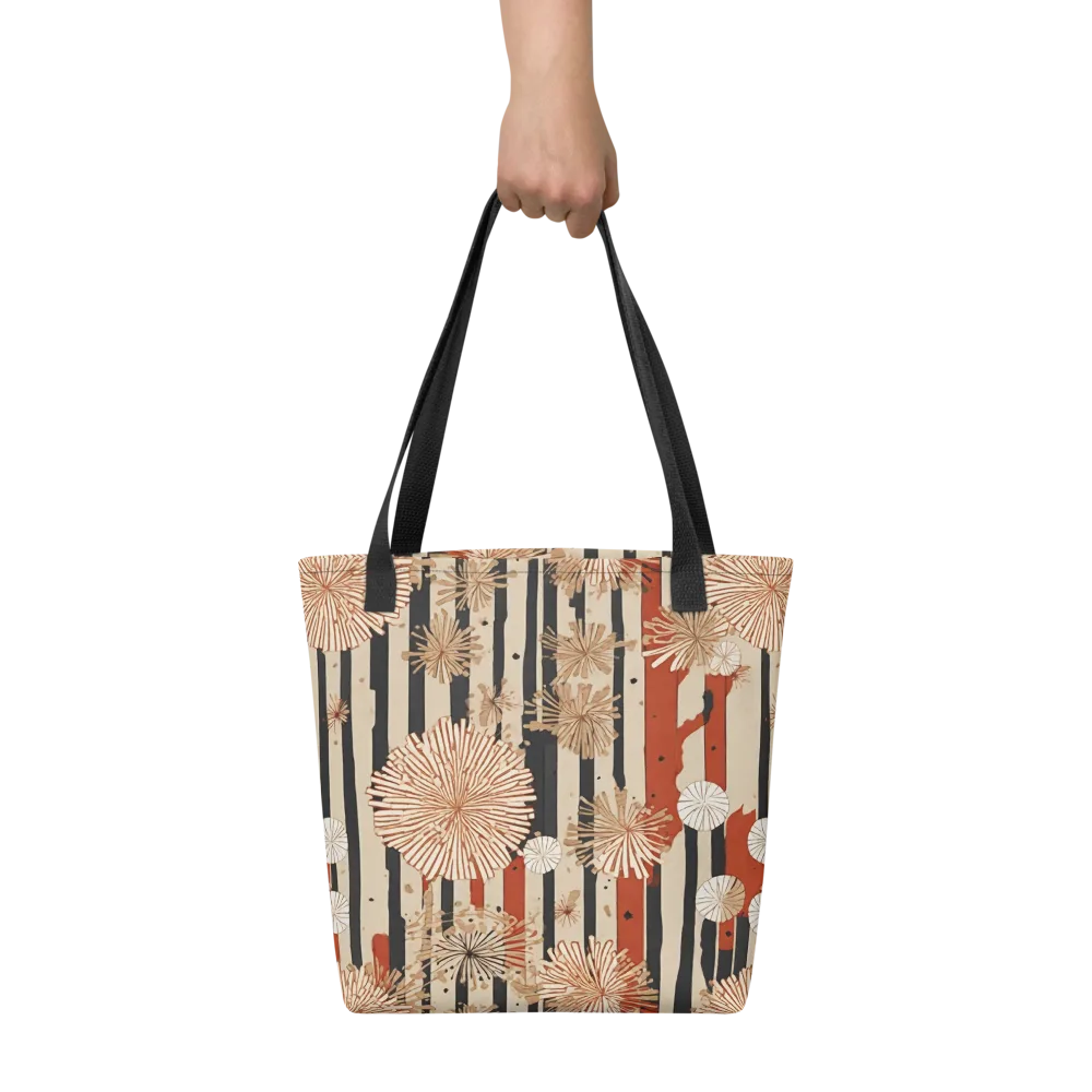 Dandelion Parade on Tote Bag — Front