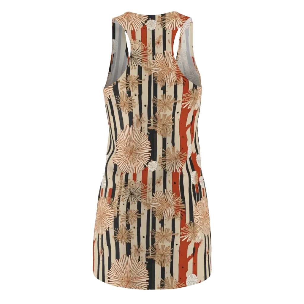 Dandelion Parade on Racerback Dress — Back